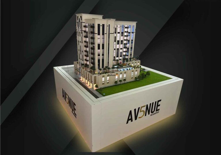 Avenue 6 architectural model making in dubai
