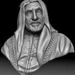 3D design of Sheikh Zaid in Dubai