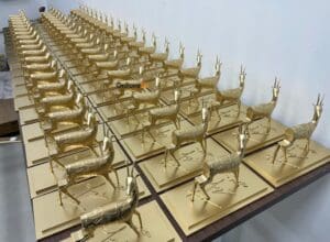 3D printed deer trophy model in dubai
