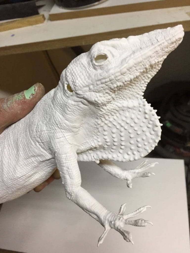 3D Printed Iguana model in Dubai