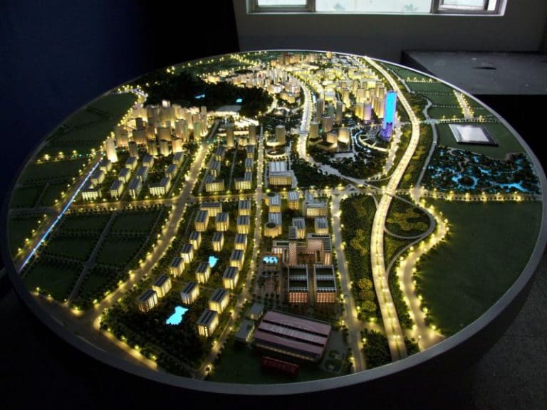 Architectural model masterplan maker in dubai