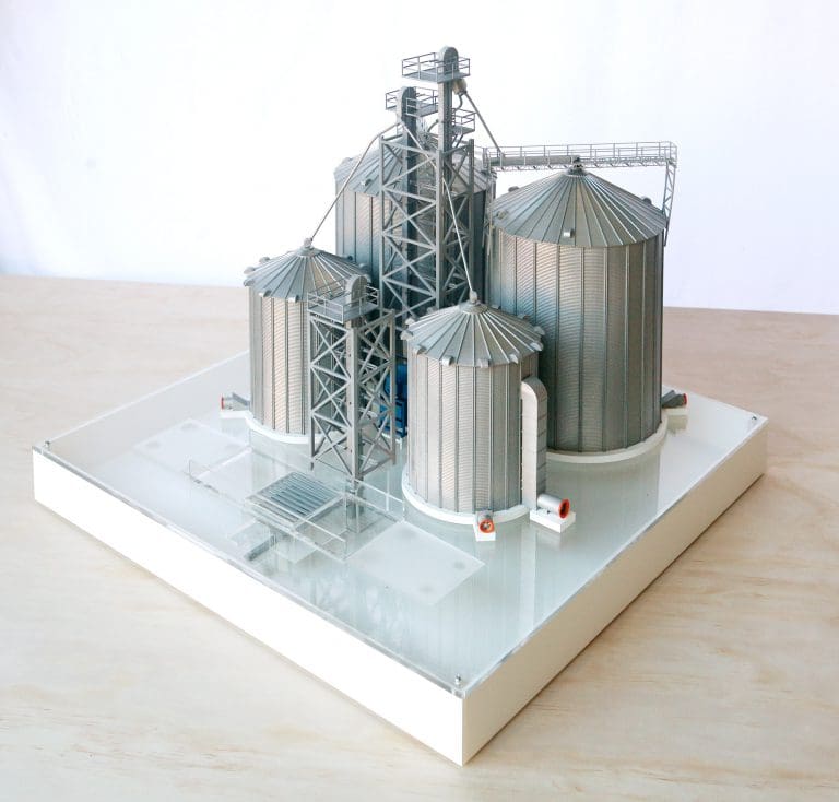 3D Printed Industrial scale model