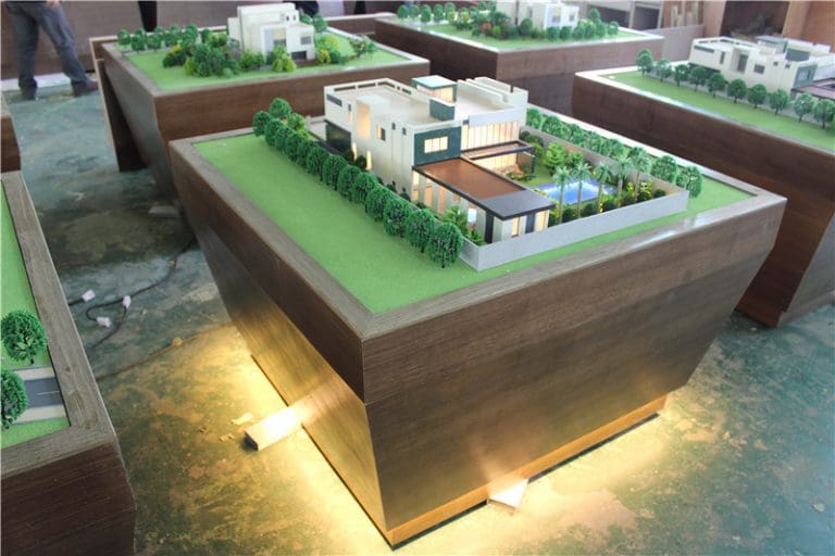 Architectural scale model villa maker in dubai