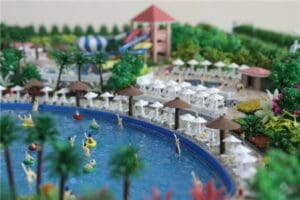 amusement park 3d model