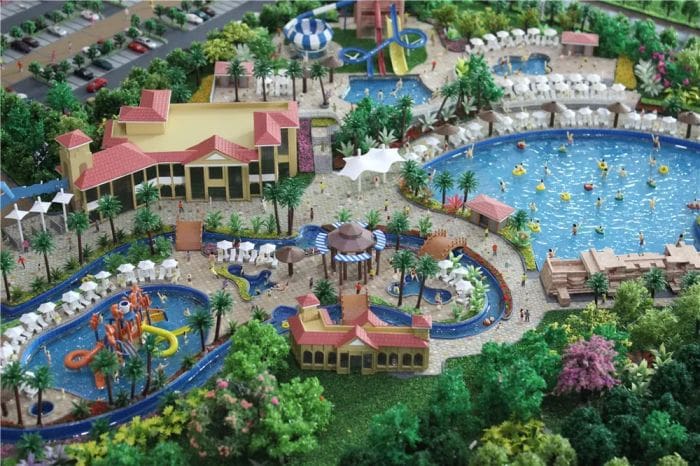 amusement park 3d model