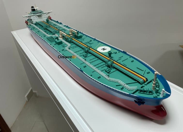 3D Printed Vessel Oil Tanker model