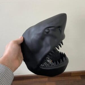 3d printed shark mask