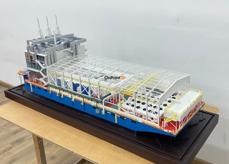 3d printed Barge Vessel