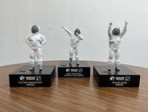 3d printed astronaut trophy in dubai