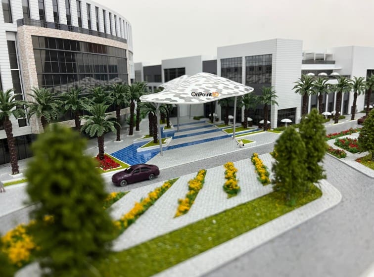 architectural model makers in uae, on point 3d