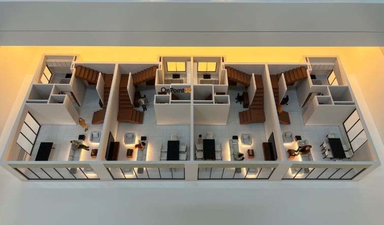 interior vila architectural model making dubai