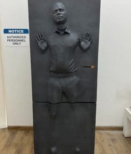 3d printing Carbon-freezing star wars fridge statue by on point 3d