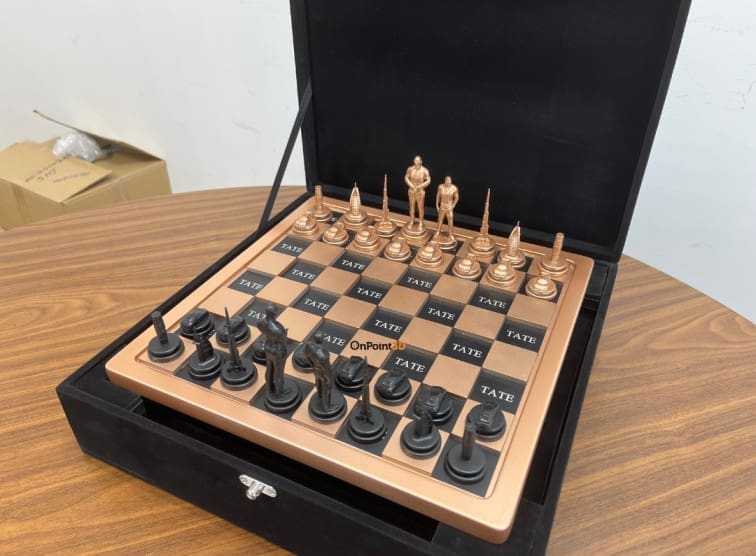 3d printed andrew tate chess board in dubai