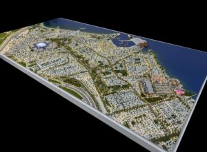 Jeddah Central Development masterplan in dubai