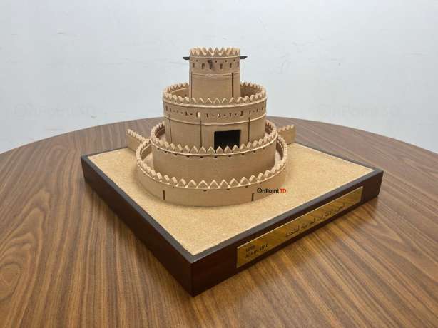 3D Printed Alain Fort corporate gift in dubai by on point 3d